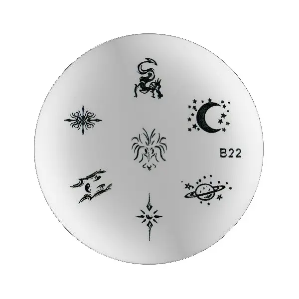 Disc de ştampilare cu ornamente B22