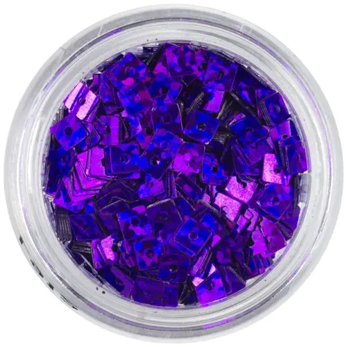 Pătrat cu gaură, mov închis