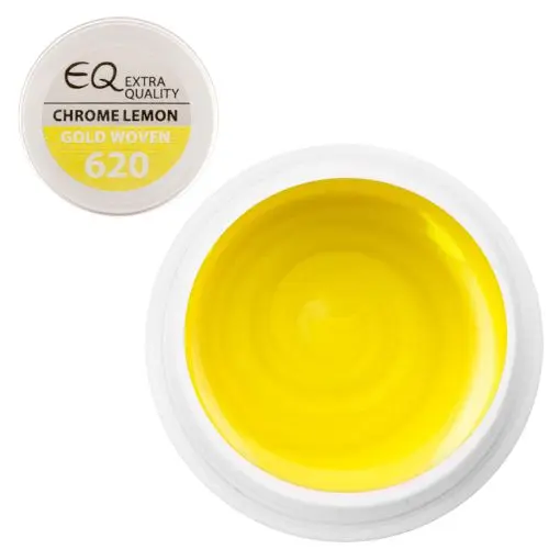 Gel UV Extra Quality - 620 Gold Woven – Chrome lemon, 5g