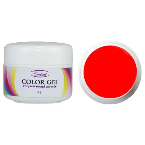 Gel UV colorat - Neon Red, 5g