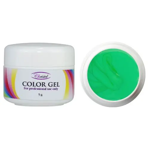Gel UV colorat - Neon Pearl Green, 5g