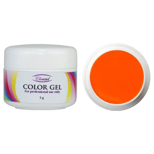 Gel UV colorat - Neon Orange, 5g