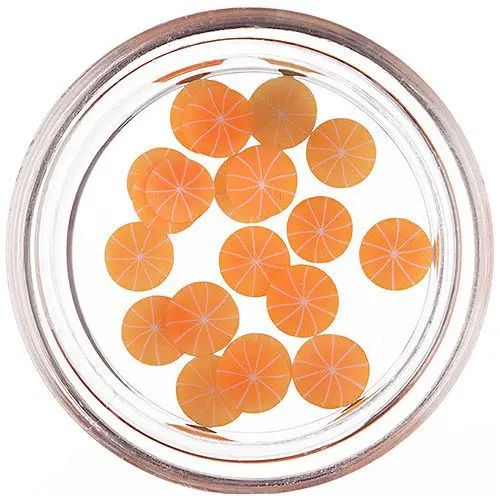 Felii de portocale pentru decorarea unghiilor