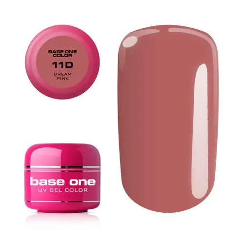 Gel UV Silcare Base One Color - Dream Pink 11D, 5g