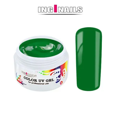Gel Inginails Nail Art 4D - verde 5g