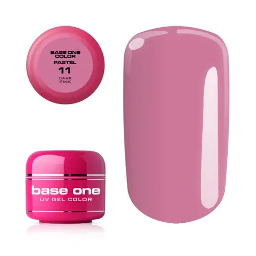 Gel UV Silcare Base One Pastel - Dark Pink 11, 5g