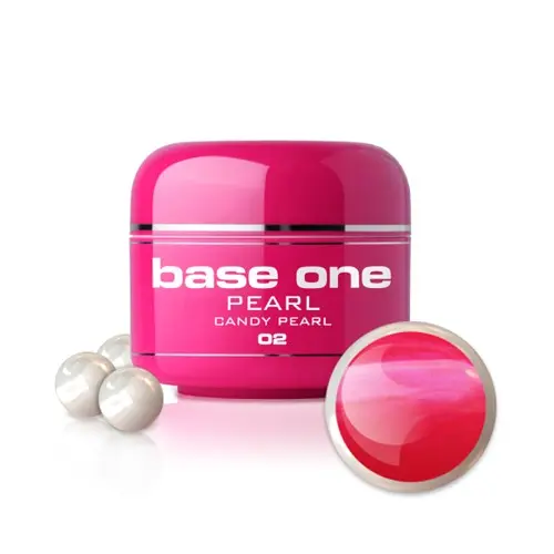 Gel UV Silcare Base One Pearl - Pearl Candy 02, 5g
