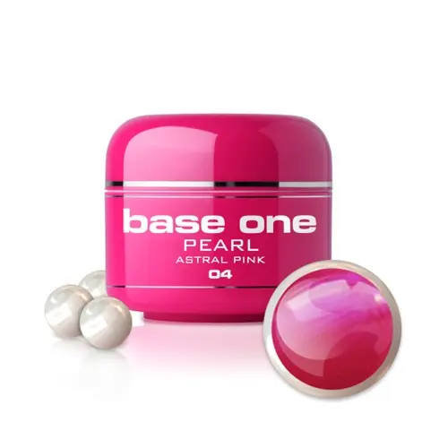 Gel UV Silcare Base One Pearl - Astral Pink 04, 5g