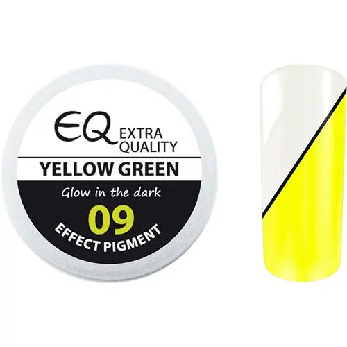 Effect Pigment - GLOW IN THE DARK – 09 Yellow, 2ml
