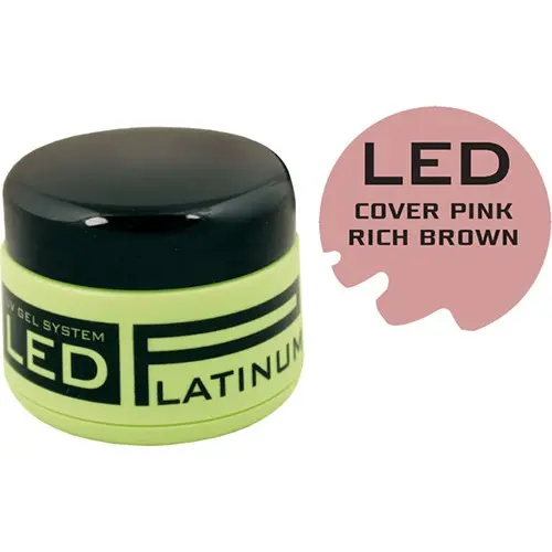 COVER PINK – gel camouflage LED – RICH BROWN PINK, 40g