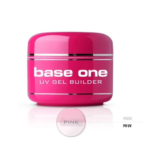 Gel UV Silcare Base One – Pink, 50g
