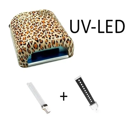Lampă combinație LED-UV, animal print – 36W