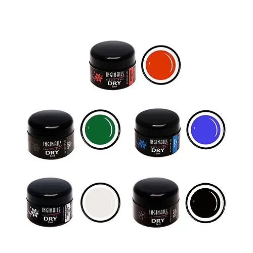 Gel color DRY - 5buc kit – clasic