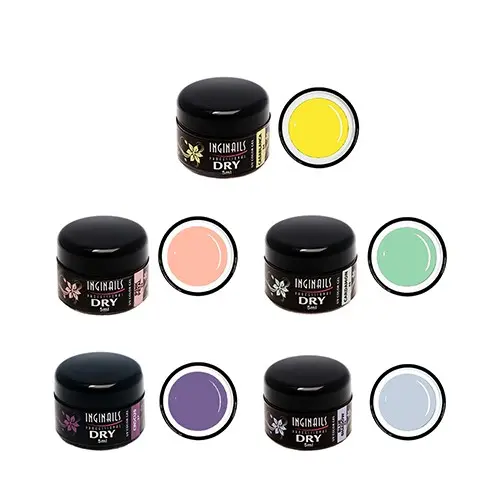Gel color DRY - 5buc kit – pastel