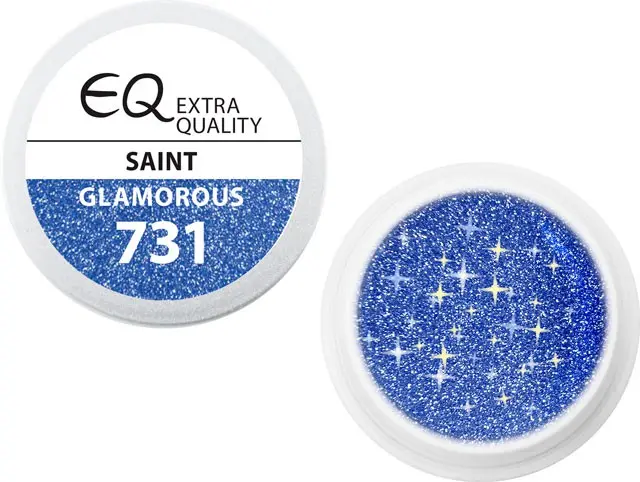 Extra Quality GLAMOURUS gel UV color - SAINT 731, 5g