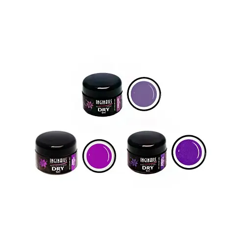 Set Purple - geluri colorate DRY - 3 bucăți
