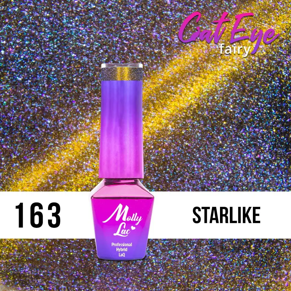 MOLLY LAC UV/LED gel Cat Eye Fairy - Starlike 163, 5ml