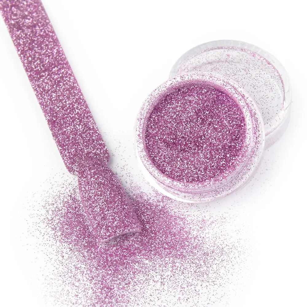Pulbere decorativă strălucitoare - Efect Velvet nr. 7 - roz, 3g