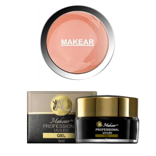 Gel UV modelator Makear G13 – Peach light (cover), 5ml