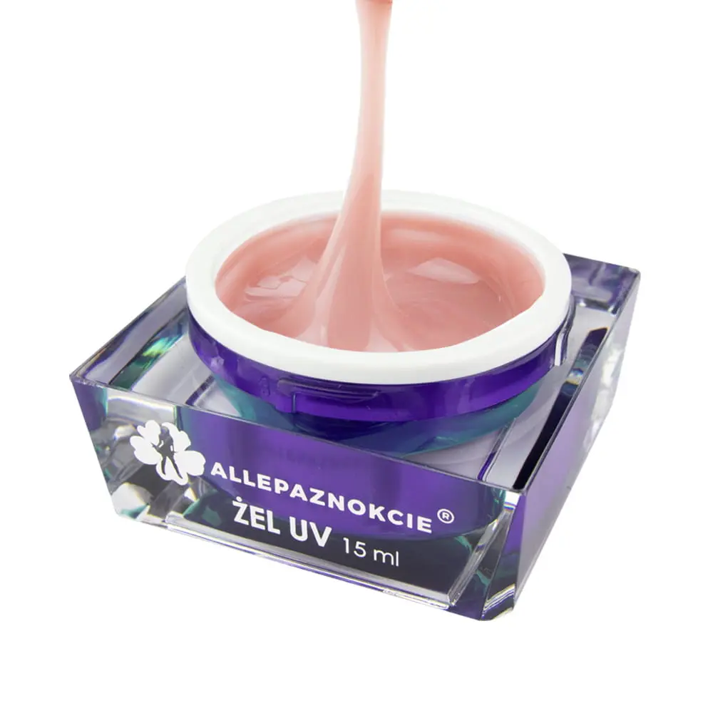 Gel de unghii pentru modelare UV - Jelly Bisque, 15ml