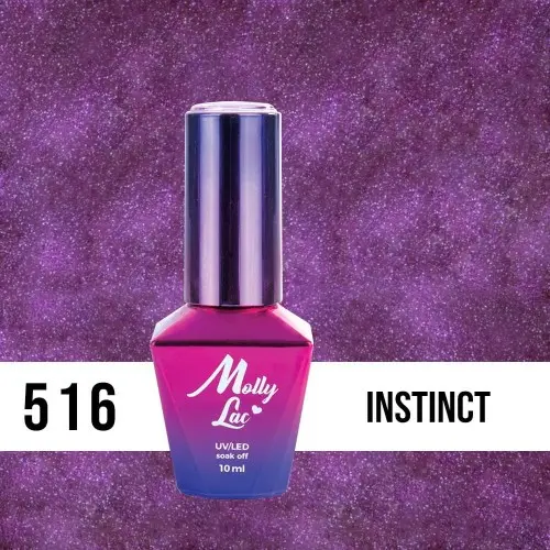 Lac gel MOLLY LAC UV/LED gel polish Miss Iconic - Instinct 516, 10ml