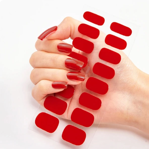 Self-Adhesive Nail Stickers - red