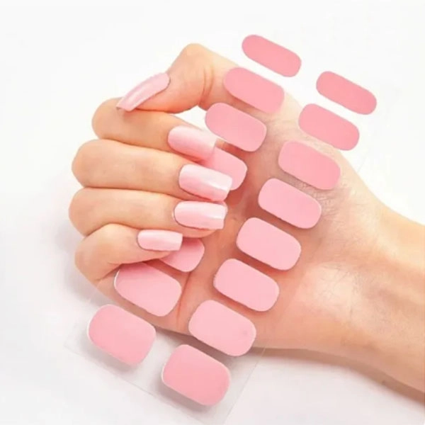 Self-Adhesive Nail Stickers - light pink