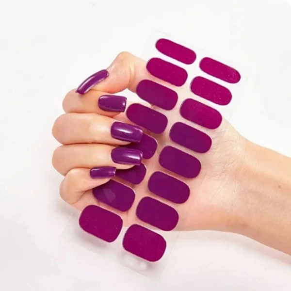 Self-Adhesive Nail Stickers - purple