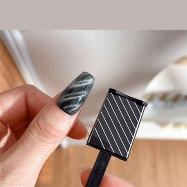 Magnet pentru gel sau lac magnetic cu dungi diagonale