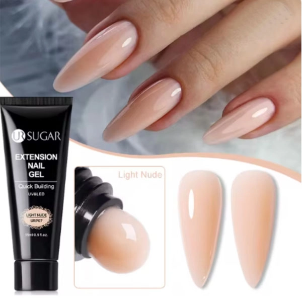 Gel Poly - Light Nude, 15ml