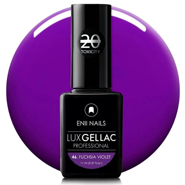 Lac gel Lux 46 Fucsia Violet, 11 ml