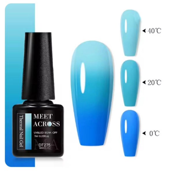 THERMO lac gel - Sky Blue/Pastel Blue DT275, 7 ml