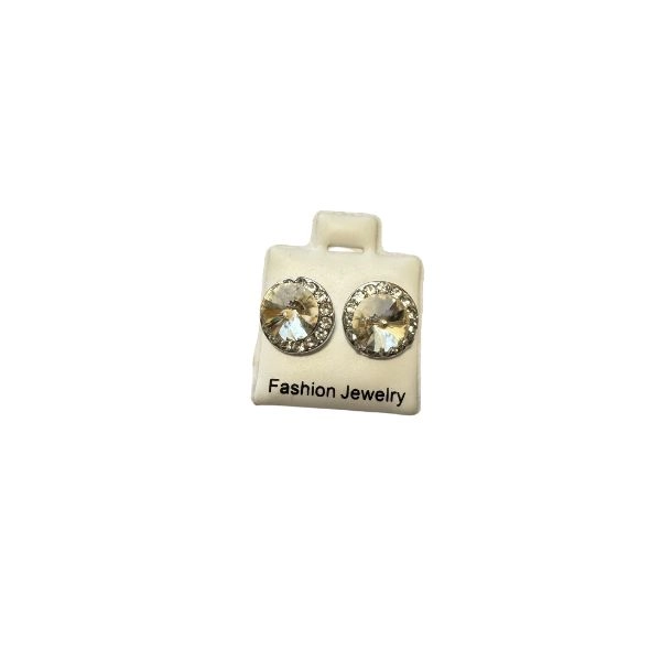 Stud earrings - transparent