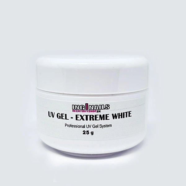 Gel UV Inginails -Extreme White 25g