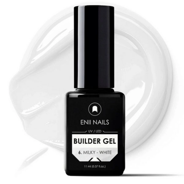 Gel de construcție Enii Builder gel bottle 6 Milky-White, 11ml