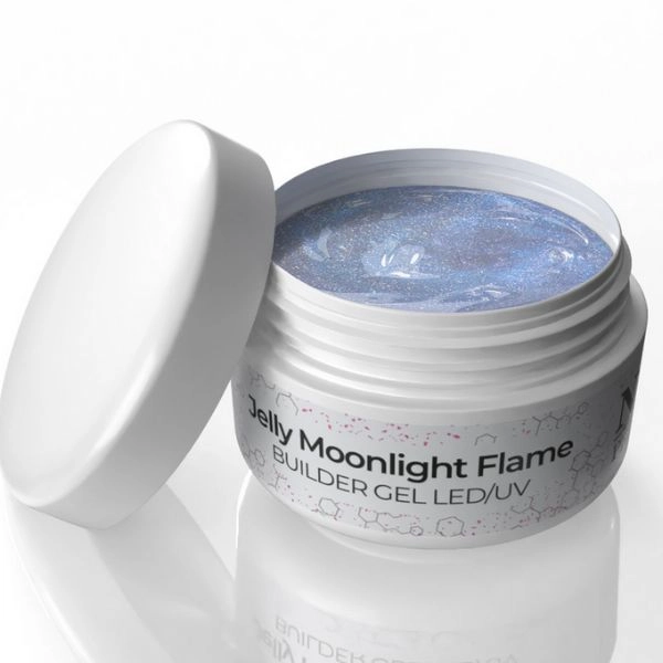 Gel de constructie UV/LED - Jelly Moonlight Flame NTN Premium HEMA Free, 30g