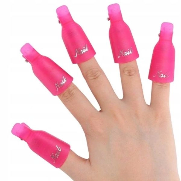 Gel polish removal clips, 5pcs