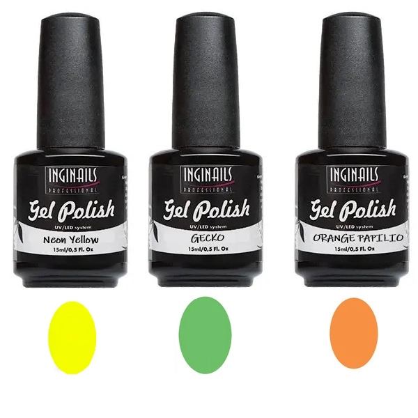Kit geluri colorate, 3buc
