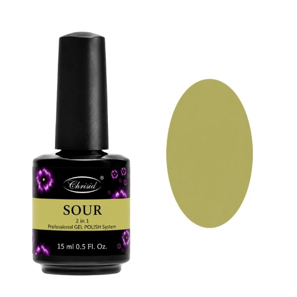 Christel Lac de unghii 3 în 1 - Sour 15 ml