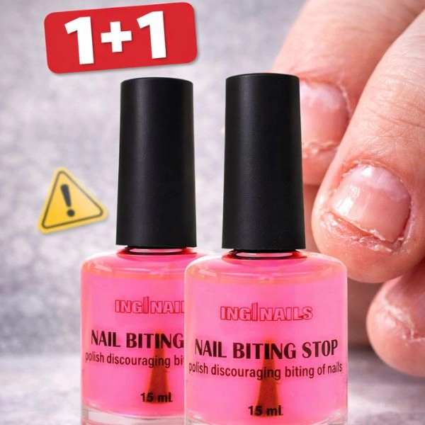 Lac biting stop - Împiedică roaderea unghiilor Inginails 15ml - PROMOȚIE 1+1 GRATUITĂ