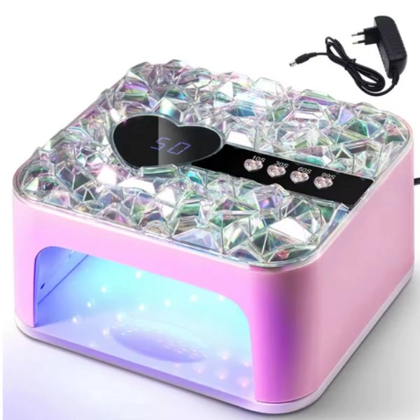 Lampă UV/LED SUN D-18, roz