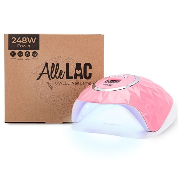 AlleLac Y13, lampă UV/LED 248W, roz