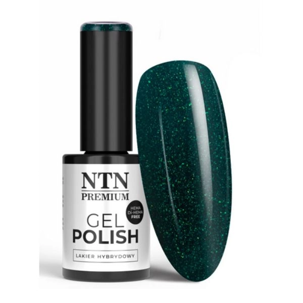 NTN Premium - Lac de unghii hibrid cu gel Greens nr. 557, 5g