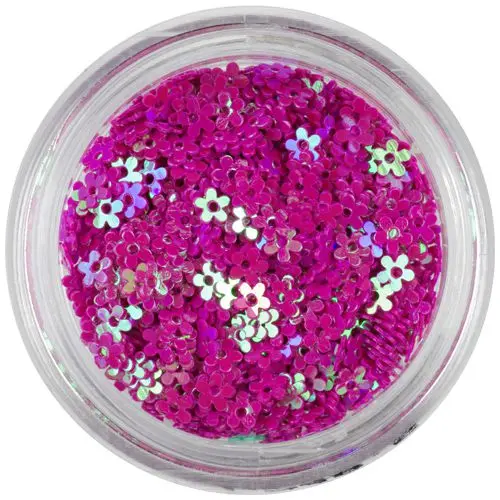 Decoraţiuni roz deschis - flori cu găuri