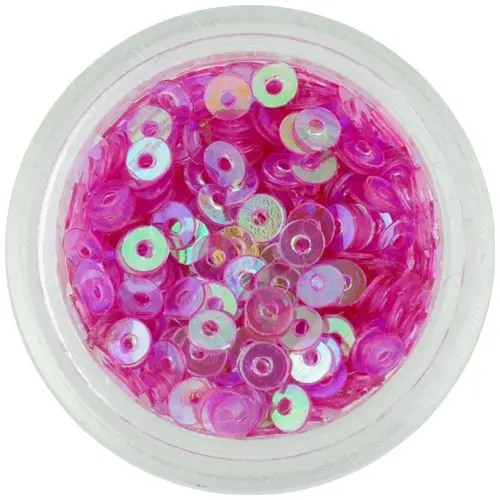 Paiete rotunde în formă de disc - roz-violet