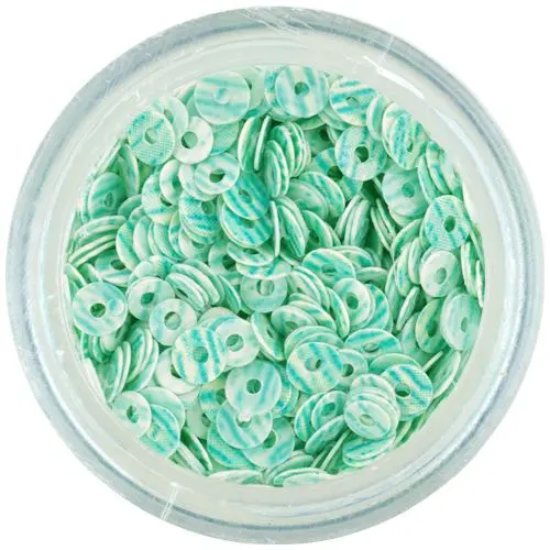 Paiete rotunde albastru deschis, cu dungi albastre