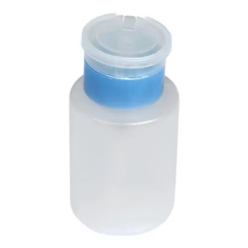 Dozator albastru cu capac de plastic pentru lichide – 100 ml