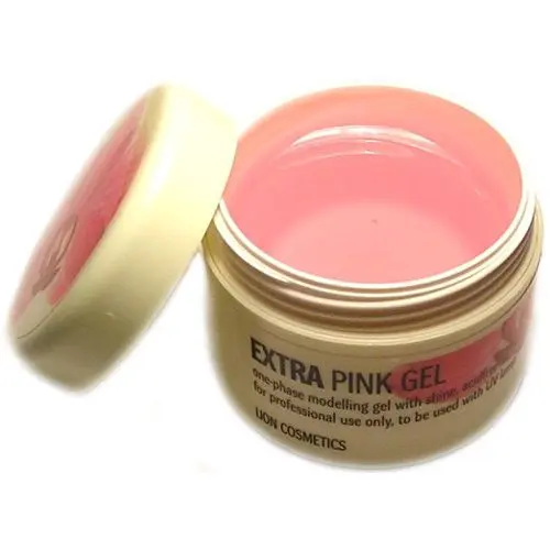 Gel UV Lion Cosmetics -  Extra pink 40ml - de bază