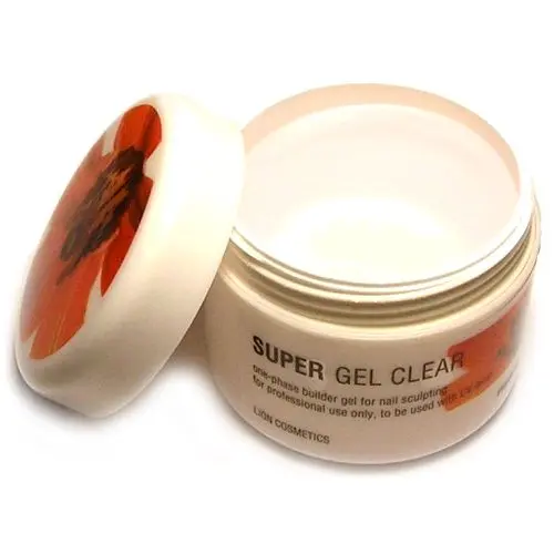 SUPER - Gel Premium Clear 40ml, Lion Cosmetics - gel faza 1, lucios