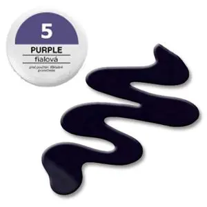 Gel UV colorat – EBD 5 Purple 5g
